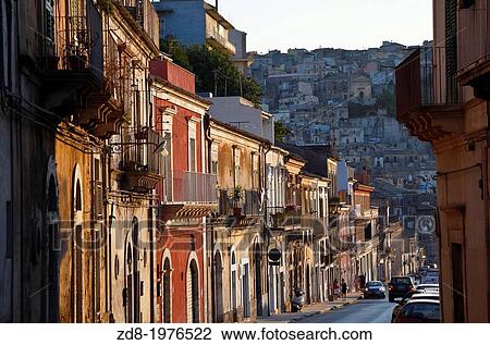 Stock Image - ragusa, sicily.. Fotosearch