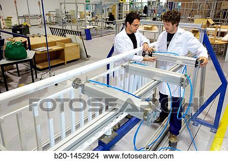 Picture - Railing, mechanical load and impact testing, material homologation, Technology Research Center, Tecnalia Construction, CIDEMCO-Tecnalia Research & Innovation, development of new products and innovative solutions through research. Fotosearch