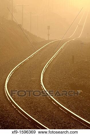 Railroad, Sierra de San Pedro, CBceres province, Extremadura, Spain View Large Photo Image Stock Photo - Railroad, Sierra de San Pedro, CBceres province, Extremadura, Spain. Fotosearch