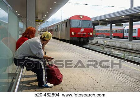 Railway station. Hauptbahnhof, Innsbruck, Tirol, Austria View Large Photo Image Picture - Railway station. Hauptbahnhof, Innsbruck, Tirol, Austria. Fotosearch