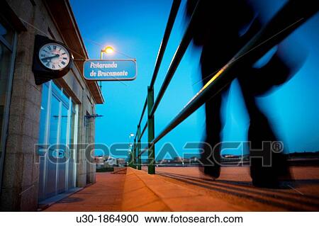 Railway station of Pearanda de Bracamonte, in Salamanca province Castilla y Le? n Spain View Large Photo Image Stock Image - Railway station of Pearanda de Bracamonte, in Salamanca province Castilla y Le? n Spain. Fotosearch