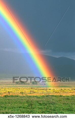 Rainbow, Colorado Rocky mountains View Large Photo Image Stock Image - Rainbow, Colorado Rocky mountains. Fotosearch