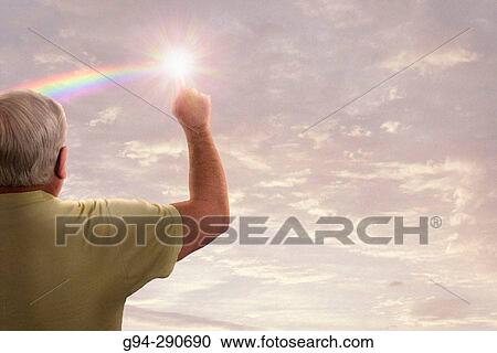 Rainbow View Large Photo Image Stock Image - Rainbow. Fotosearch
