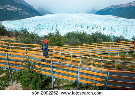 Ramps Leading to Glacier, Perito Moreno Glacier. View Large Photo Image Stock Image - Ramps Leading to Glacier, Perito Moreno Glacier.. Fotosearch