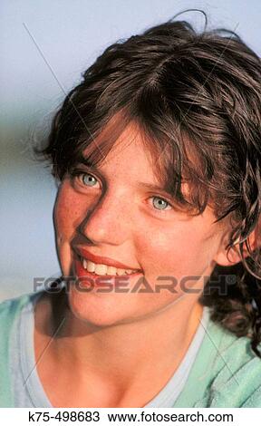 Rancher's daughter View Large Photo Image Stock Image - Rancher's daughter. Fotosearch