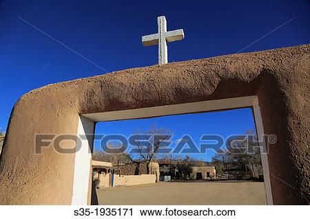 Ranchos de Taos. Taos. New Mexico. USA. View Large Photo Image Stock Image - Ranchos de Taos. Taos. New Mexico. USA.. Fotosearch