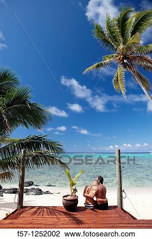 Stock Image - Rarotonga, The Cook Islands. Fotosearch