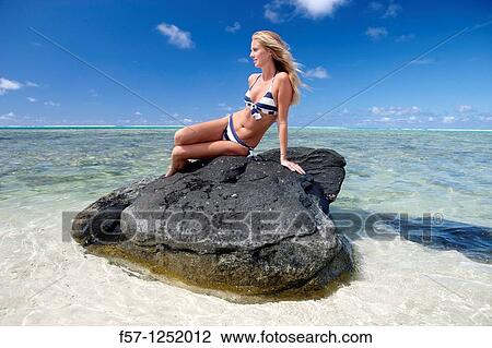 Stock Image - Rarotonga, The Cook Islands. Fotosearch