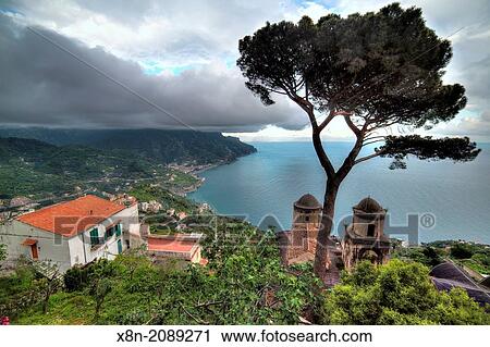 Stock Image - Ravello, Amalfi coast, Campania, Italy.. Fotosearch