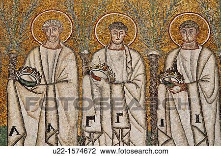 Ravenna (Italy): mosaic at the Basilica of SantApollinare Nuovo View Large Photo Image Stock Image - Ravenna (Italy): mosaic at the Basilica of SantApollinare Nuovo. Fotosearch