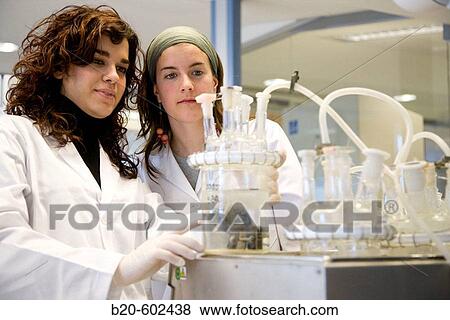 Stock Photo - Reactors. Electrochemical Tests. U-bend tests, Chemical laboratory of corrosion and surface and coating treatment. Fundacion Inasmet-Tecnalia. Donostia, San Sebastian, Euskadi. Spain.. Fotosearch