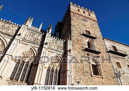 Real Monasterio de Nuestra Seora de Guadalupe, Guadalupe, CBceres, Extremadura, Spain, View Large Photo Image Stock Photo - Real Monasterio de Nuestra Seora de Guadalupe, Guadalupe, CBceres, Extremadura, Spain,. Fotosearch