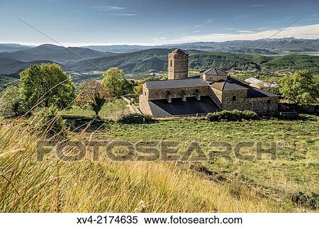 Real Monasterio de San Victorian is a ancient monastery established in the 11th century but with vestigious dated in 6th century. It is located in Sobrarbe, Arag? n, Spain. View Large Photo Image Stock Photography - Real Monasterio de San Victorian is a ancient monastery established in the 11th century but with vestigious dated in 6th century. It is located in Sobrarbe, Arag? n, Spain.. Fotosearch