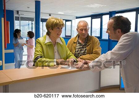 Reception desk. Emergency area, Hospital de Zumarraga, Gipuzkoa, Euskadi. Spain. View Large Photo Image Stock Photo - Reception desk. Emergency area, Hospital de Zumarraga, Gipuzkoa, Euskadi. Spain.. Fotosearch