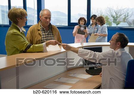 Reception desk. Emergency area, Hospital de Zumarraga, Gipuzkoa, Euskadi. Spain. View Large Photo Image Stock Photograph - Reception desk. Emergency area, Hospital de Zumarraga, Gipuzkoa, Euskadi. Spain.. Fotosearch