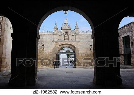 Stock Image - Rector of the University. Burgos, Spain. Fotosearch