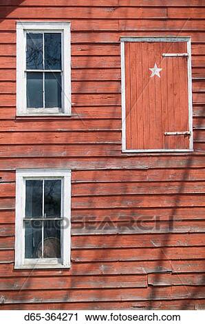 Red barn with a star. Heartland village. Staten island. New York city. USA. View Large Photo Image Stock Image - Red barn with a star. Heartland village. Staten island. New York city. USA.. Fotosearch