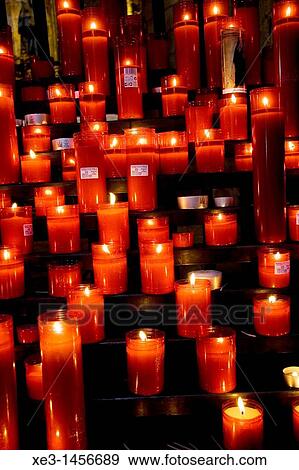 Red candles View Large Photo Image Stock Photo - Red candles. Fotosearch