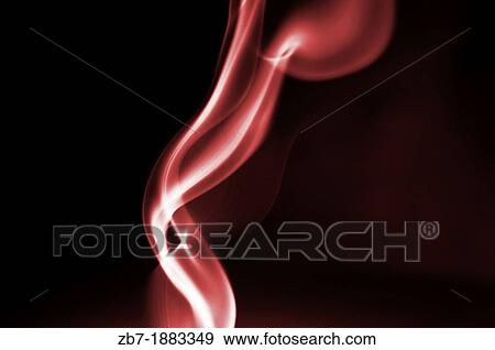 Red Colored Smoke Wisp View Large Photo Image Stock Photo - Red Colored Smoke Wisp. Fotosearch