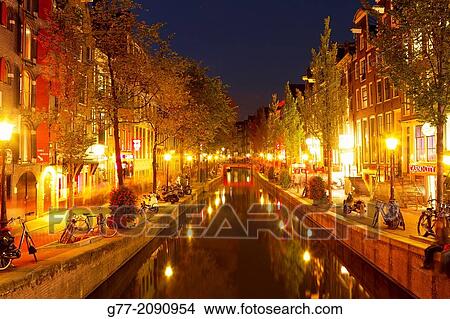 Red Lights District, Amsterdam, Netherlands View Large Photo Image Picture - Red Lights District, Amsterdam, Netherlands. Fotosearch