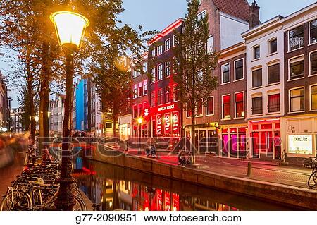 Red Lights District, Amsterdam, Netherlands View Large Photo Image Stock Image - Red Lights District, Amsterdam, Netherlands. Fotosearch
