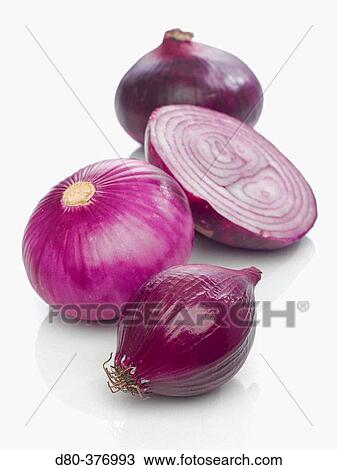 Red onions. View Large Photo Image Stock Image - Red onions.. Fotosearch