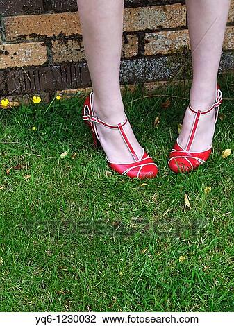 Red shoes View Large Photo Image Stock Image - Red shoes. Fotosearch