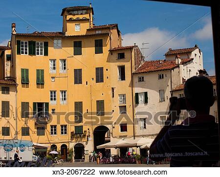 Reflected in the mirror Piazza dell? Amfiteatro, Amphitheatre Square, Lucca, Tuscany, Italy, Europe. View Large Photo Image Stock Image - Reflected in the mirror Piazza dell? Amfiteatro, Amphitheatre Square, Lucca, Tuscany, Italy, Europe.. Fotosearch