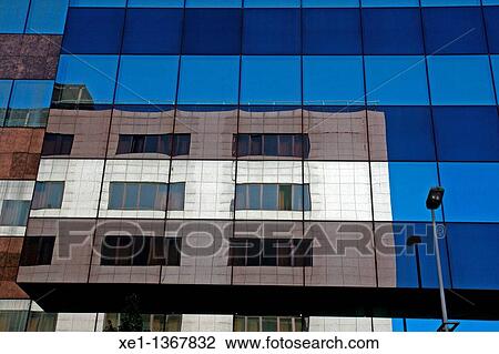 reflection, building Fundacion Caixa Tarragona, Tarragona, Catalonia, Spain. View Large Photo Image Stock Image - reflection, building Fundacion Caixa Tarragona, Tarragona, Catalonia, Spain.. Fotosearch