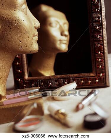 Stock Photograph - Reflection in mirror. Fotosearch