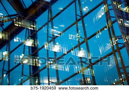 reflections on the windows in an Office Building in Liverpool Street, London, England, UK View Large Photo Image Stock Photo - reflections on the windows in an Office Building in Liverpool Street, London, England, UK. Fotosearch
