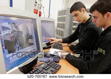 Registration control in production by imaging on touch screen, spindle manufacturing. Mendaro, Gipuzkoa, Euskadi, Spain View Large Photo Image Stock Photo - Registration control in production by imaging on touch screen, spindle manufacturing. Mendaro, Gipuzkoa, Euskadi, Spain. Fotosearch