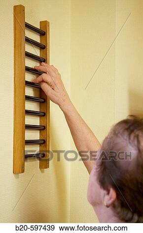 Stock Photo - Rehabilitation. Hospital de Zumarraga, Gipuzkoa, Euskadi, Spain. Fotosearch