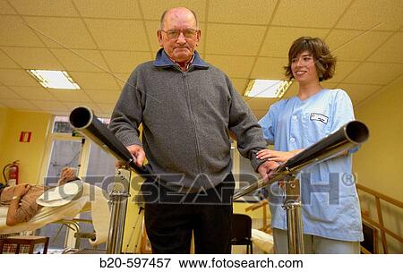 Rehabilitation. Hospital de Zumarraga, Gipuzkoa, Euskadi, Spain View Large Photo Image Stock Photo - Rehabilitation. Hospital de Zumarraga, Gipuzkoa, Euskadi, Spain. Fotosearch
