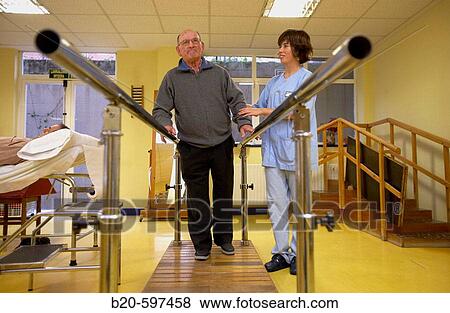 Rehabilitation. Hospital de Zumarraga, Gipuzkoa, Euskadi, Spain View Large Photo Image Stock Photo - Rehabilitation. Hospital de Zumarraga, Gipuzkoa, Euskadi, Spain. Fotosearch