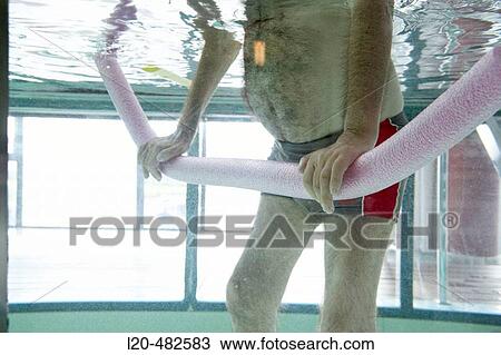 Stock Image - Rehabilitation, Hydrotherapy pool. Hospital Universitario Gran Canaria Doctor Negrin, Las Palmas de Gran Canaria. Canary Islands, Spain. Fotosearch
