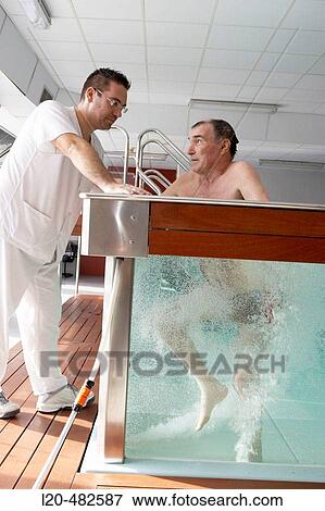 Rehabilitation, Hydrotherapy pool. Hospital Universitario Gran Canaria Doctor Negrin, Las Palmas de Gran Canaria. Canary Islands, Spain View Large Photo Image Stock Photo - Rehabilitation, Hydrotherapy pool. Hospital Universitario Gran Canaria Doctor Negrin, Las Palmas de Gran Canaria. Canary Islands, Spain. Fotosearch