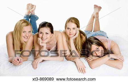 relaxing friends View Large Photo Image Stock Photo - relaxing friends. Fotosearch