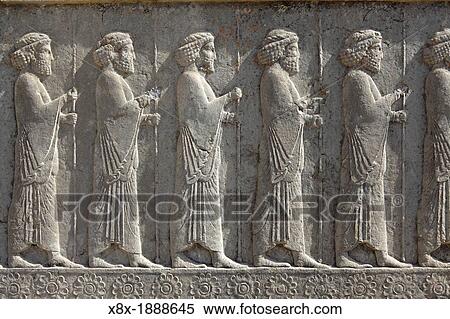 Relief of warriors, Iran, Persepolis, Iran View Large Photo Image Stock Photography - Relief of warriors, Iran, Persepolis, Iran. Fotosearch