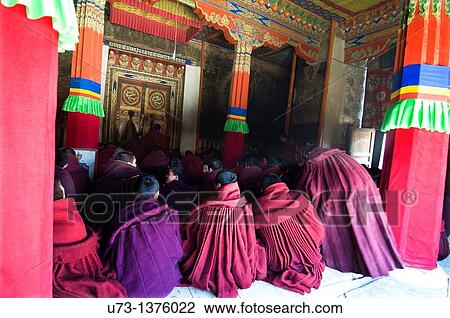 Religious studies at Labrang monastery in Xiahe, China. View Large Photo Image Stock Image - Religious studies at Labrang monastery in Xiahe, China.. Fotosearch