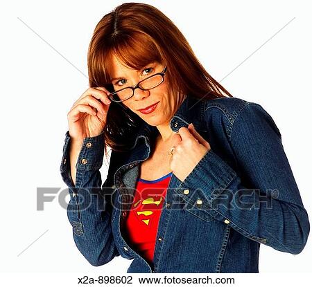 Stock Image - Renee Austin blues singer super girl. Fotosearch