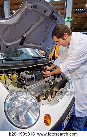 Research and development in electric vehicles View Large Photo Image Stock Photo - Research and development in electric vehicles. Fotosearch