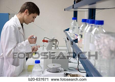 Stock Image - Research and Development lab, Vitis Navarra tree nursery, Larraga, Navarra, Spain. Fotosearch
