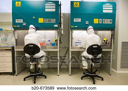 Research on mad cow disease and avian flu, Laboratory of Bio-Safety Level P3, Departamento de Producci? n y Sanidad Animal, Neiker Tecnalia, Instituto de Investigaci? n y Desarrollo Agrario, Ganadero, Forestal y del Medio Natural, Euskadi, Spain View Large Photo Image Stock Photo - Research on mad cow disease and avian flu, Laboratory of Bio-Safety Level P3, Departamento de Producci? n y Sanidad Animal, Neiker Tecnalia, Instituto de Investigaci? n y Desarrollo Agrario, Ganadero, Forestal y del Medio Natural, Euskadi, Spain. Fotosearch