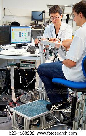 Researcher placing a patient clinical training device of the limb has multiple modes of training wrist and arm View Large Photo Image Stock Image - Researcher placing a patient clinical training device of the limb has multiple modes of training wrist and arm. Fotosearch