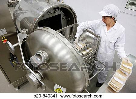 Researcher setting prepared food in autoclave to pasteurize, pilot plant, AZTI-Tecnalia, Technology Centre for Marine and Food Research, Derio, Biscay, Basque Country, Spain View Large Photo Image Stock Image - Researcher setting prepared food in autoclave to pasteurize, pilot plant, AZTI-Tecnalia, Technology Centre for Marine and Food Research, Derio, Biscay, Basque Country, Spain. Fotosearch