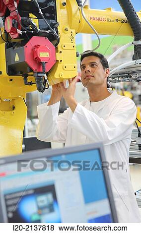 Researcher working on portable robot. Aerospace industry. Technology and Research Center. Miramon Technological Park. San Sebastian. Donostia. Gipuzkoa. Basque Country. Spain. View Large Photo Image Stock Photo - Researcher working on portable robot. Aerospace industry. Technology and Research Center. Miramon Technological Park. San Sebastian. Donostia. Gipuzkoa. Basque Country. Spain.. Fotosearch