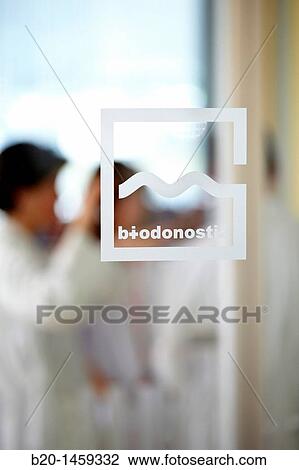 Stock Image - Researchers? meeting, offices, Biodonostia Health and Biomedicine Research Institute, San Sebastian, Donostia, Gipuzkoa, Euskadi, Spain. Fotosearch