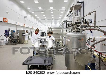 Researchers pasteurizating milk, pilot plant, AZTI-Tecnalia, Technology Centre for Marine and Food Research, Derio, Biscay, Basque Country, Spain View Large Photo Image Stock Image - Researchers pasteurizating milk, pilot plant, AZTI-Tecnalia, Technology Centre for Marine and Food Research, Derio, Biscay, Basque Country, Spain. Fotosearch