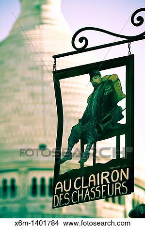 Restaurant signal Place du Tertre Montmartre Paris, France, Europe View Large Photo Image Picture - Restaurant signal Place du Tertre Montmartre Paris, France, Europe. Fotosearch